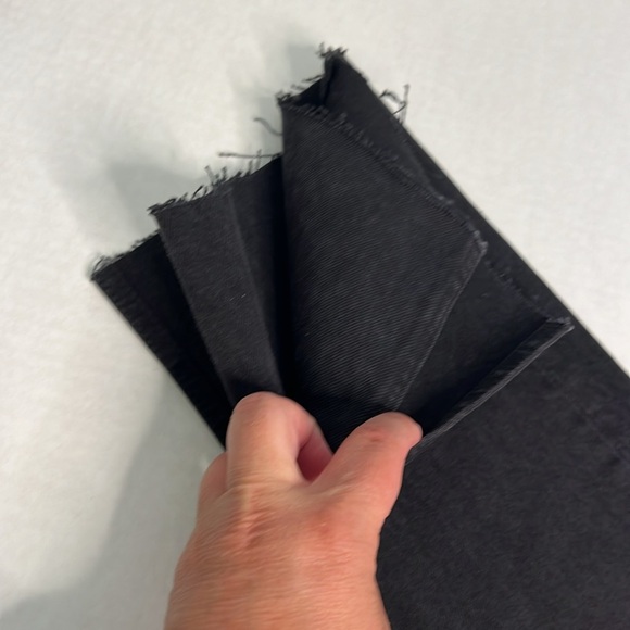 RE/DONE SKINNY BOOT BLACK RAW HEM JEANS 26 - Picture 14 of 16